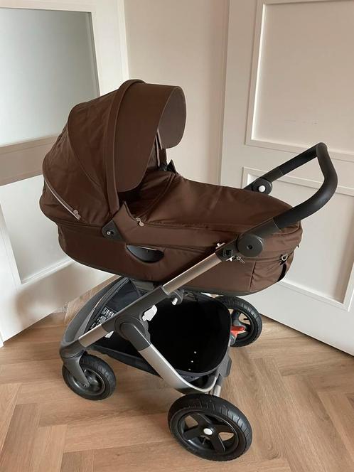 Stokke Trailz Kinderwagen - Complete Set Bruin, Kinderen en Baby's, Kinderwagens en Combinaties, Gebruikt, Combiwagen, Overige merken