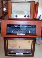 3x Vintage jaren '50 radio Philips, Erres samen €100, Audio, Tv en Foto, Radio's, Ophalen of Verzenden, Gebruikt, Radio