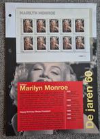 Postzegelvel Marilyn Monroe, Postzegels en Munten, Ophalen of Verzenden, Na 1940, Postfris