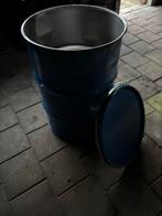 Olievaten met Deksel & Sluitring - Stookvat, Ophalen, Zo goed als nieuw, Vuurton