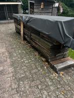 Eiken Schaaldelen met Wandkant - 14 stuks, Doe-het-zelf en Verbouw, Hout en Planken, Ophalen, Eiken, Nieuw, Plank