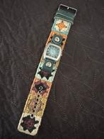 Fossil Dameshorloge met unieke band, Sieraden, Tassen en Uiterlijk, Horloges | Dames, Leer, Staal, Verzenden, Fossil