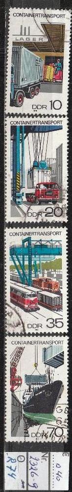 DDR Containervervoer Michel 2326-9 Nr.R74g, Verzenden, DDR, Gestempeld