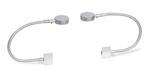 Nieuwe aluminium wandlampen set voor hoofdbord, Ophalen of Verzenden, Nieuw