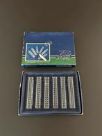 Cristal d'Argues messenleggers - Vintage, Antiek en Kunst, Antiek | Glas en Kristal, Ophalen of Verzenden