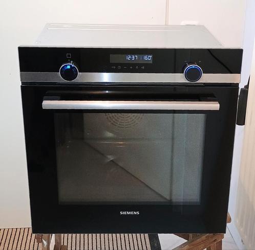 Siemens inbouw heteluchtoven HB578ABS0 iQ500 H 60cm Pyrolyse, Witgoed en Apparatuur, Ovens, Gebruikt, Inbouw, Oven met grill, 45 tot 60 cm