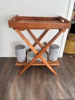 Butlertray / Dienbladtafel - 59x39x72 cm, Huis en Inrichting, Ophalen, Minder dan 50 cm, Gebruikt, 50 tot 100 cm