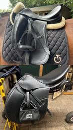 Prestige Monza dressuurzadel & Fouganza spring zadel, Ophalen of Verzenden, Zo goed als nieuw, Recreatie