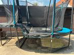 Infinity Leap 2 levels trampoline 447x292 cm, Ophalen, Zo goed als nieuw