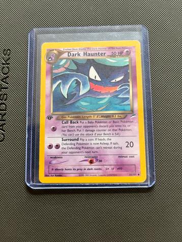 Dark Haunter 1st Edition beschikbaar voor biedingen