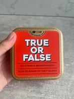 True or false - after dinner game - kaartspel, Ophalen of Verzenden, Zo goed als nieuw