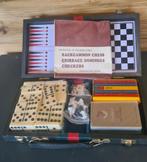 Luxe koffer met gezelschap spelletjes, Ophalen of Verzenden