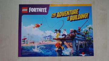 Lego Fortnite poster uit de USA beschikbaar voor biedingen