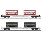 Marklin 47137 Container-Tragwagen-Set Sgns "Den Hartogh", Wisselstroom, Ophalen of Verzenden, Märklin, Nieuw