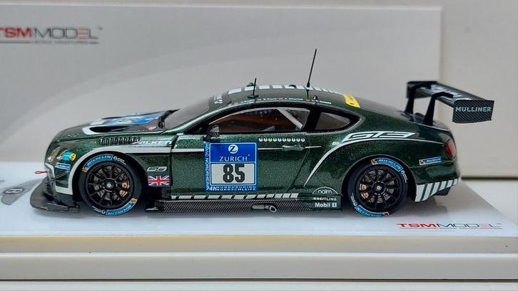 TSM models Bentley GT3 #85, Hobby en Vrije tijd, Modelauto's | 1:43, Nieuw, Auto, Overige merken, Ophalen of Verzenden