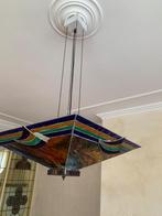 Tiffany Lamp, Huis en Inrichting, Lampen | Hanglampen, Ophalen, Zo goed als nieuw, Glas, Minder dan 50 cm