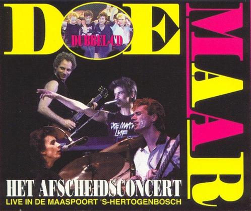 Doe Maar – Het Afscheidsconcert (2-CD set), Cd's en Dvd's, Cd's | Nederlandstalig, Zo goed als nieuw, Pop, Verzenden