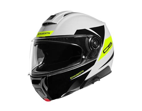 Schuberth C5 Eclipse Yellow maat XXL, Motoren, Kleding | Motorhelmen, Systeemhelm, XXL, Overige merken, Nieuw zonder kaartje, Ophalen of Verzenden