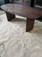 Eettafel Japandi bruin 240cm managohout., Info@savoireinteriors.com, Japandi, 200 cm of meer, Ophalen of Verzenden