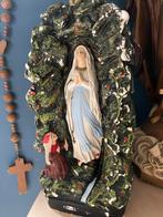 Maria Beeld met Bernadette, Antiek en Kunst, Antiek | Religie, Ophalen of Verzenden