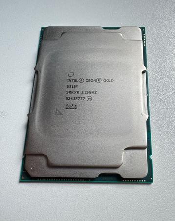 Intel Xeon Gold 5315Y (SRKXR) 3.20GHz 8-Core LGA4189 CPU beschikbaar voor biedingen