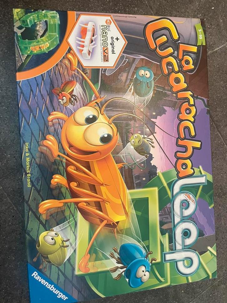 Spel la cucaracha loop, Hobby en Vrije tijd, Gezelschapsspellen | Bordspellen, Zo goed als nieuw, Ophalen of Verzenden