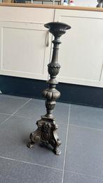 Mooie antieke bronzen zware kandelaar, Antiek en Kunst, Ophalen