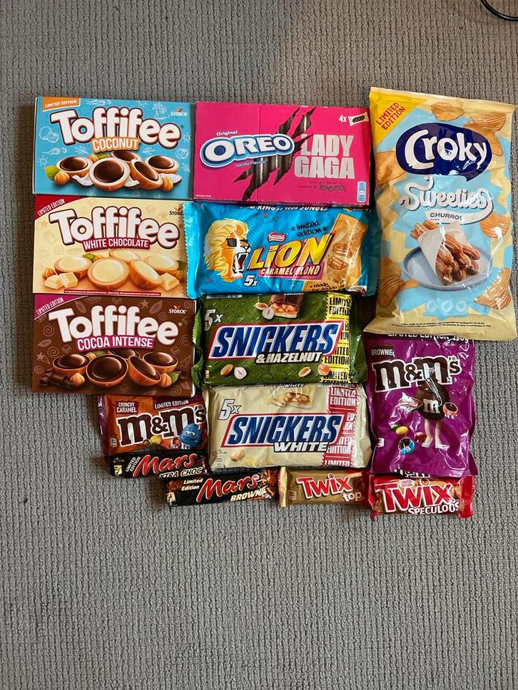 Partij Limited Edition Snoep & Snacks – Oreo Lady Gaga, Diversen, Levensmiddelen, Ophalen of Verzenden