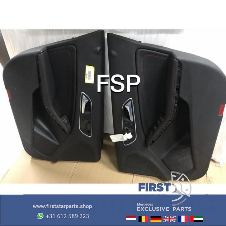 W176 W117 X156 45 AMG DEURPANEEL Mercedes A55 CLA45 GLA45 AM, Auto-onderdelen, Interieur en Bekleding, Mercedes-Benz, Gebruikt