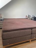 Tempur Tweepersoons bed - 180x200 cm, Huis en Inrichting, Slaapkamer | Bedden, Gebruikt, Bruin, Tweepersoons, Ophalen of Verzenden
