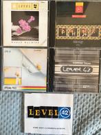 Level 42 5x CD collectie, Ophalen of Verzenden, Gebruikt, Poprock