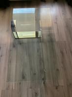 Tonelli glazen design salontafel, Huis en Inrichting, Tafels | Salontafels, Ophalen, Gebruikt, 100 tot 150 cm, 50 tot 100 cm