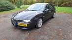 Alfa Romeo 156 Sportwagon te koop – Gereviseerde motor, Auto's, 65 €/maand, Zwart, Zwart, Origineel Nederlands