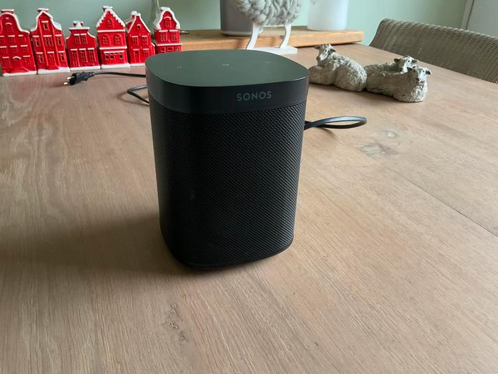 Sonos One Zwart - Perfecte draadloze speaker, Audio, Tv en Foto, Luidsprekers, Zo goed als nieuw, Ophalen of Verzenden