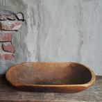 Brocante oude houten trog trogje voederbak bak *Etage3*, Gebruikt, ., Ophalen of Verzenden, .