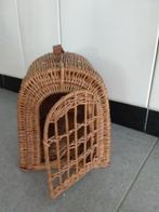 Rieten kattenmand,  katten vervoerskooi, Dieren en Toebehoren, Kattenmanden, Ophalen of Verzenden, Riet