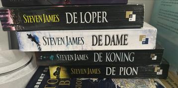Boekenserie (5x) Steven James beschikbaar voor biedingen