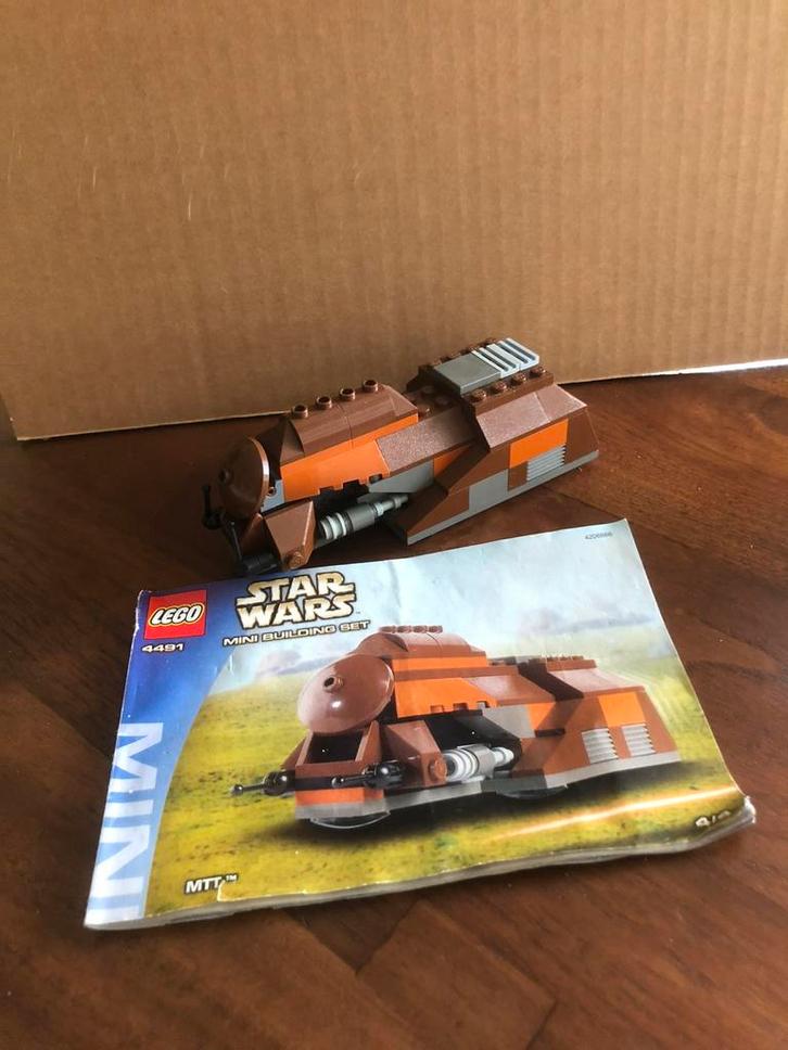 Lego 4491 star wars MTT Trade federation, Kinderen en Baby's, Speelgoed | Duplo en Lego, Gebruikt, Lego, Complete set, Ophalen of Verzenden