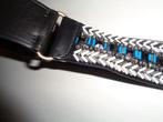 MARC CAIN zwarte leren riem met kralen, Nieuw, Ophalen of Verzenden, Marccain, 3 tot 5 cm