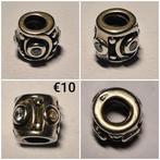 Bedel zilver met strass * meer bedels te koop *, Overige merken, Ophalen of Verzenden, Zo goed als nieuw, 1 bedel