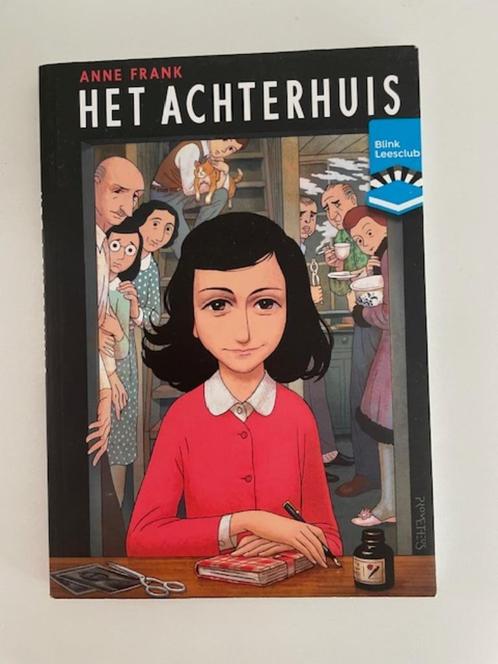 Anne Frank Het Achterhuis. Stripvorm Blink Leesclub NIEUW, Boeken, Oorlog en Militair, Nieuw, Overige onderwerpen, Tweede Wereldoorlog