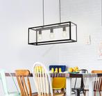 Nieuw in doos: EGLO BLACKCROWN zwarte industriële hanglamp, Nieuw, Ophalen of Verzenden, Industrieel, Metaal