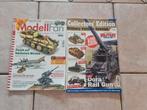 2 tijdschriften over militaire modelbouw voertuigen, Hobby en Vrije tijd, Overige merken, Ophalen of Verzenden, Zo goed als nieuw