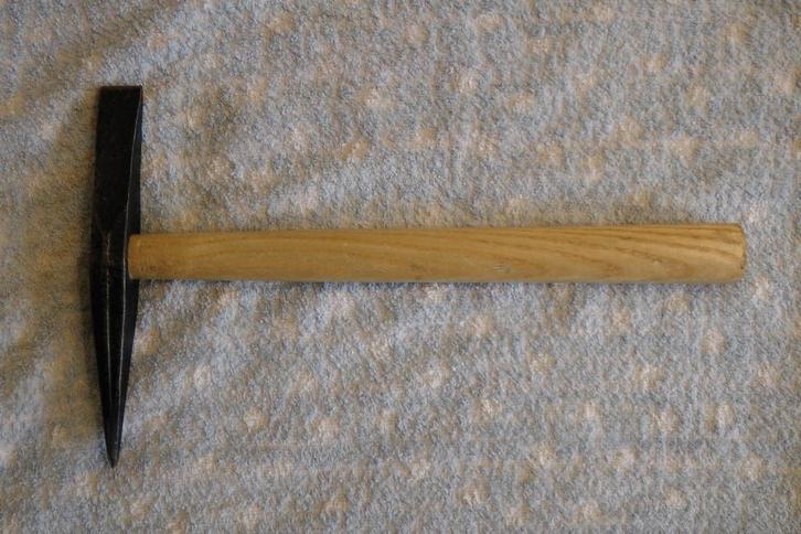 Prima Ketelbik/Lasbik Hamer met merkteken, Antiek en Kunst, Antiek | Gereedschap en Instrumenten, Ophalen of Verzenden