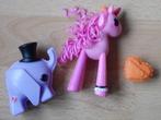 Mini Lala-Oopsies Horse Hazelnut en olifantje, Kinderen en Baby's, Speelgoed | Overig, Gebruikt, Ophalen of Verzenden, Lala-Oopsies