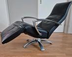 Jori Brainbuilder Mono- move Relaxfauteuil Zwart celia leer, Ophalen, 75 tot 100 cm, Metaal, 50 tot 75 cm