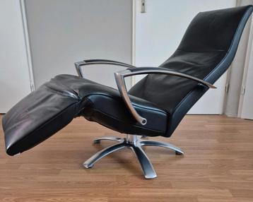 Jori Brainbuilder Mono- move Relaxfauteuil Zwart celia leer  beschikbaar voor biedingen