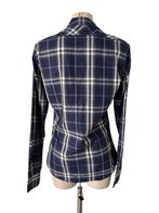 Burberry blouse S, Kleding | Dames, Blouses en Tunieken, Blauw, Ophalen of Verzenden, Zo goed als nieuw, Burberry