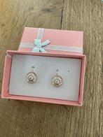 14 karaat gouden oorbellen, wit en geel goud, Ophalen of Verzenden, Nieuw, Goud, Goud