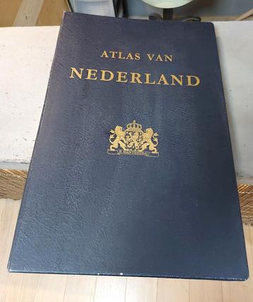 Grote atlas van Nederland beschikbaar voor biedingen